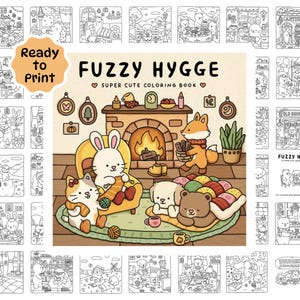 Coco Wyo Digital Coloring Book Bundle, 270+ Comfy Cute Coloring Pages ...