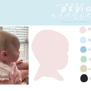 Custom Digit Art Silhouette- Digital Download