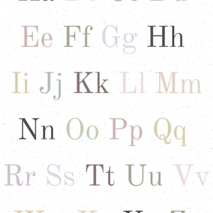 Tableau alphabétique