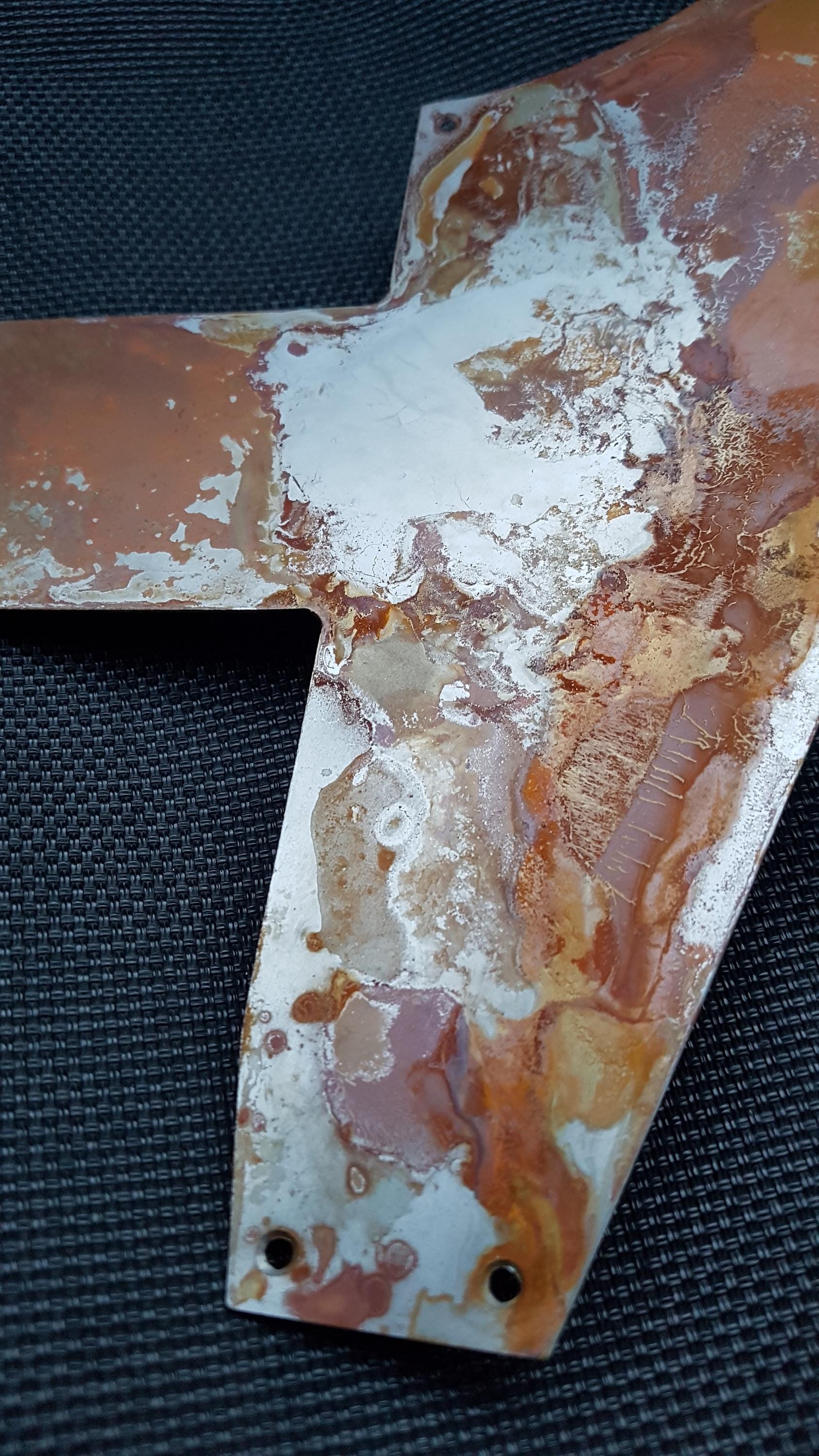 Rusty Pickguard for Gibson 76 Reissue Explorer Metallica James