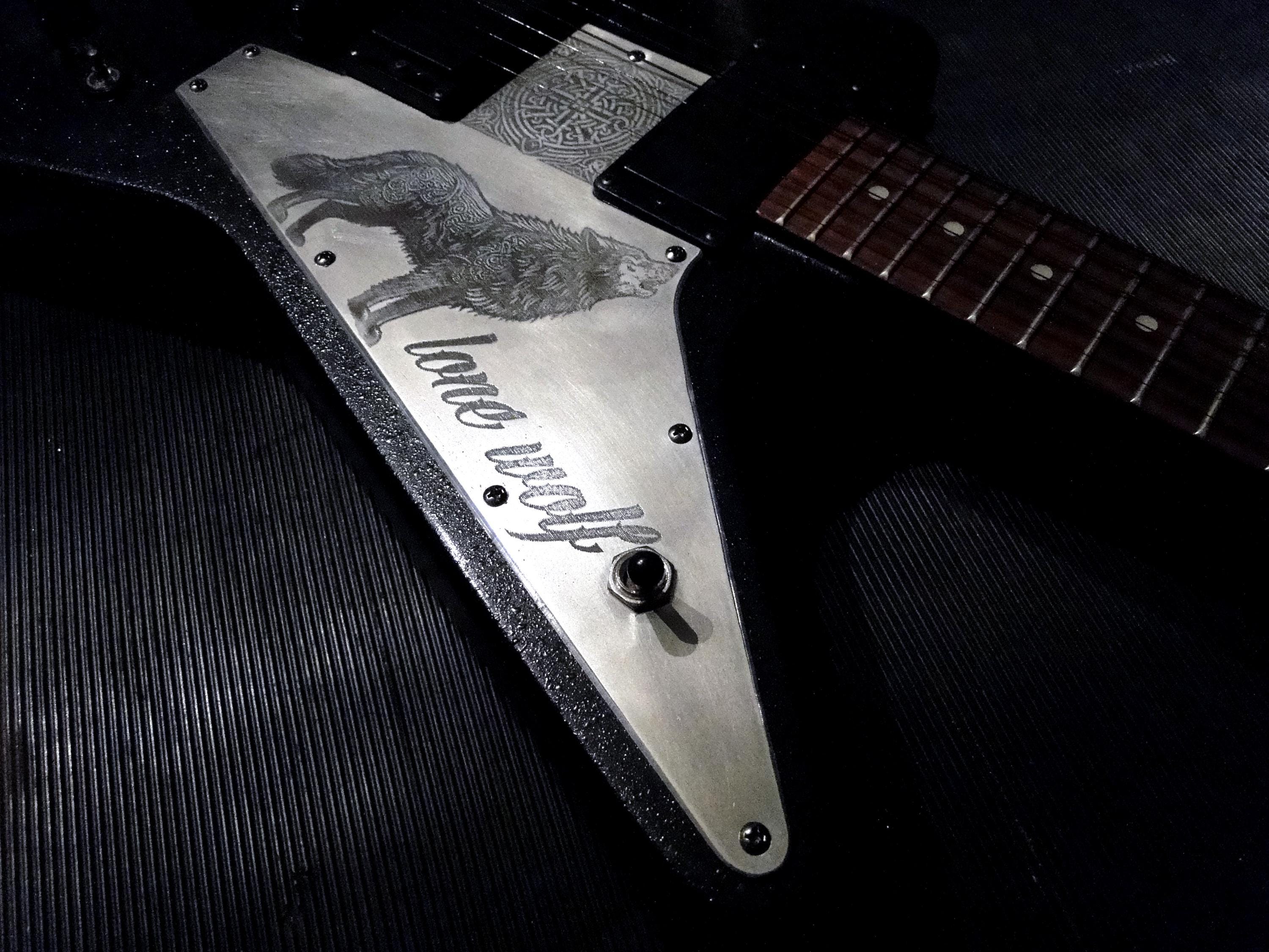 Pickguard for Gibson Explorer 76 Reissue Guitar. Laser-engraved