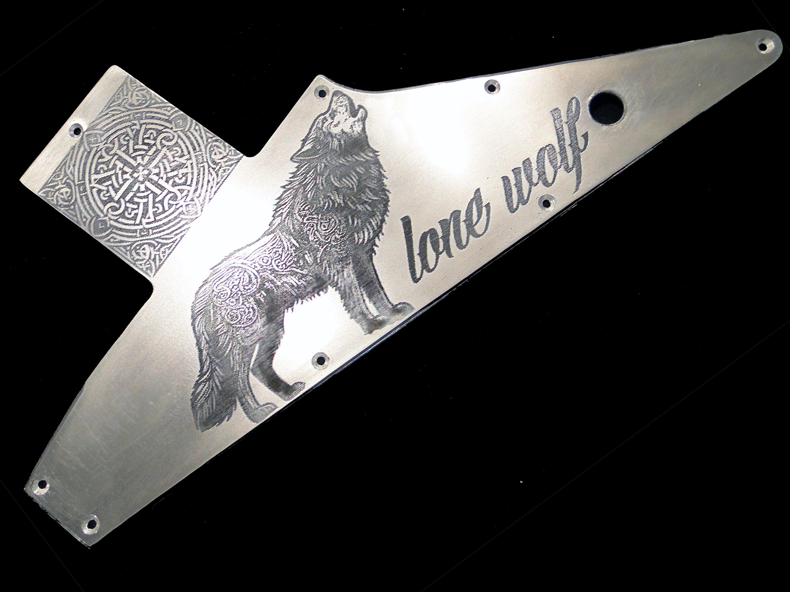 Pickguard for Gibson Explorer 76 Reissue Guitar. Laser-engraved