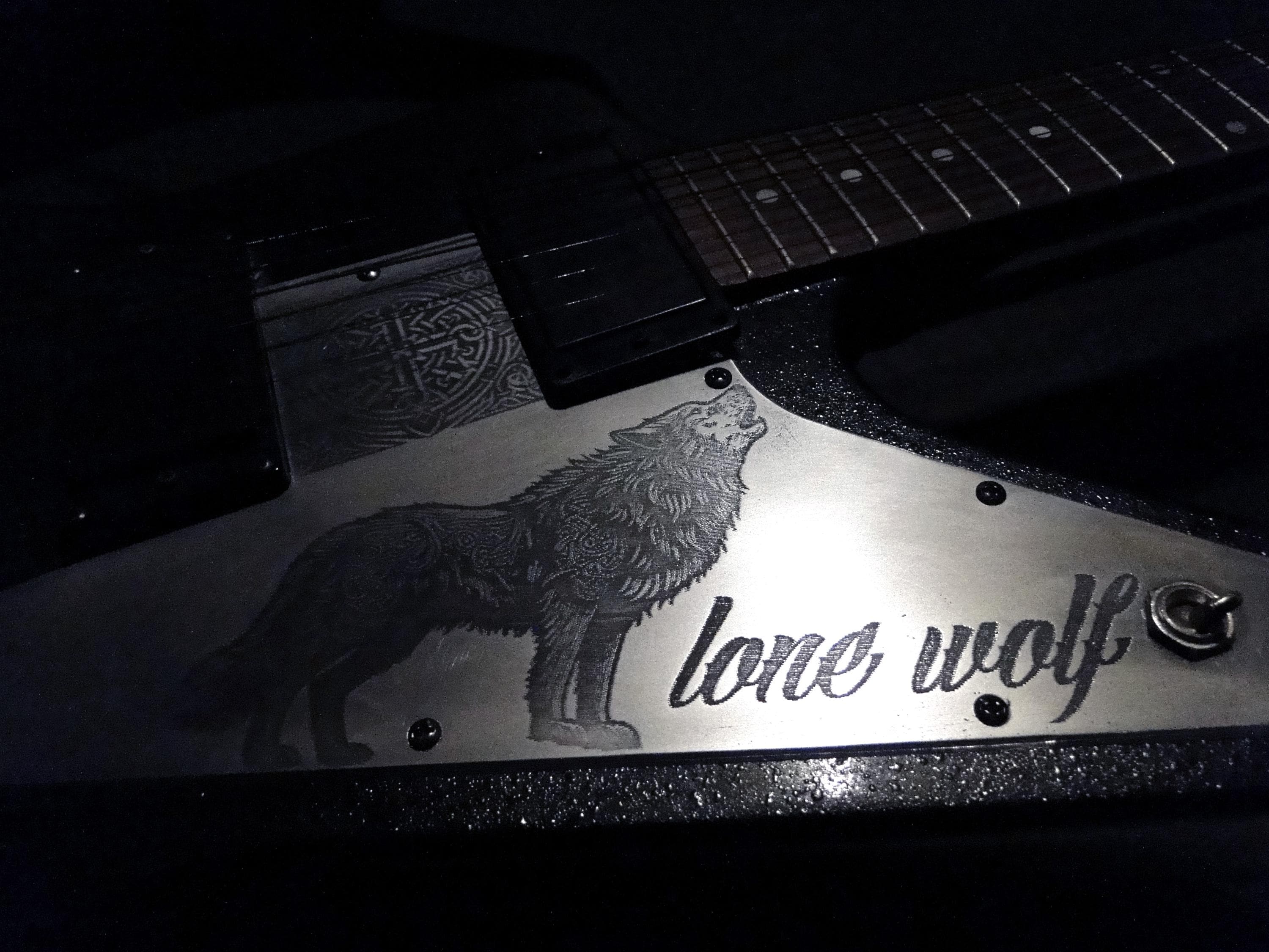 Pickguard for Gibson Explorer 76 Reissue Guitar. Laser-engraved