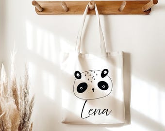 Children's fabric bag, cotton bag, personalized fabric bag, children's gift, kindergarten bag, gym bag, change of clothes for daycare
