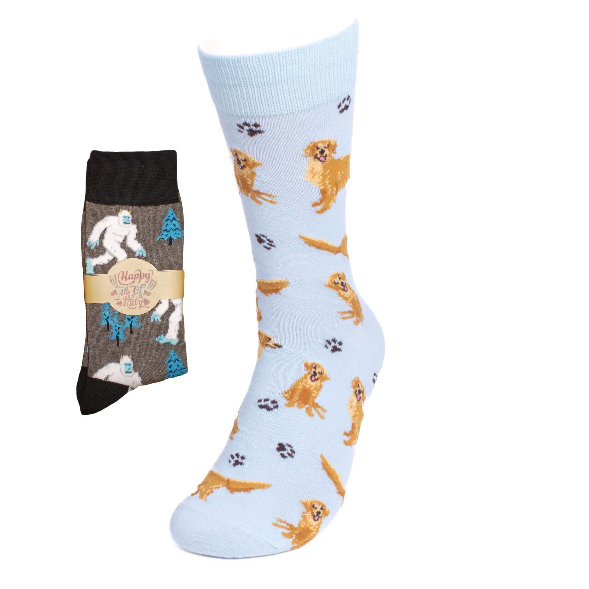 green emerald velvet dress Who's A Good Boy? Golden Retriever (Green) Men's Crew Sock