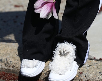 Zapatillas blancas de mujer, piel sintética, alta calidad, zapatillas italianas, hechas a mano, exclusivas, zapatillas bajas