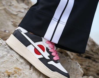 Zapatillas mujer Osaka, zapatillas italianas de alta calidad, hechas a mano, exclusivas, zapatillas bajas