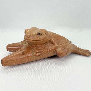 Kuripe – Kambo Frog – Tropical Hard Wood Kuripe, Hand Carved from Bali