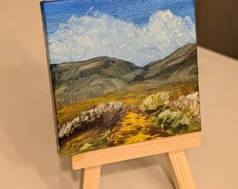 Original oil painting mini