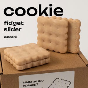 Cookie Fidget „Pechivko“ Slider – Verspieltes Antistress-Spielzeug