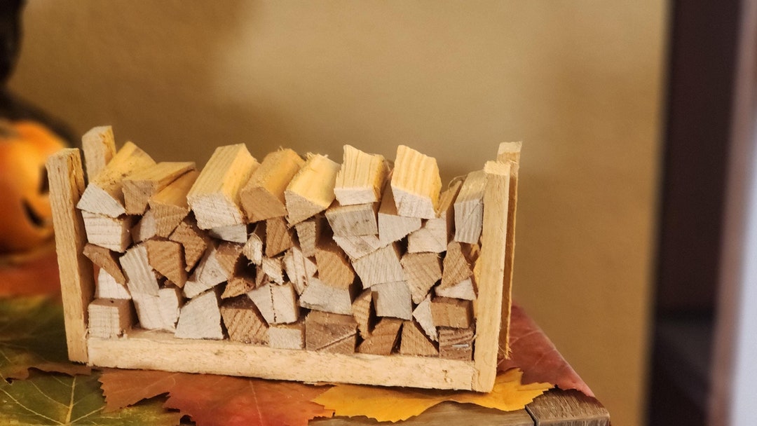 Min Wood Rack Mini Firewood Rack - Etsy