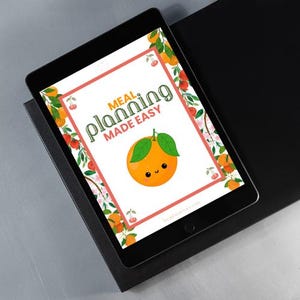 Meal Planning Bundle - Daily, Weekly, and Monthly Meal Planning with bonus Inventory Trackers, Water Intake Goal Tracker and Grocery Lists