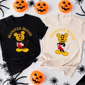 Disney Mickey Halloween Shirt, Halloween Monster Mouse Shirts, Halloween Shirt, Disney Matching Shirts, Disney Pumpkin Shirtsdisney world