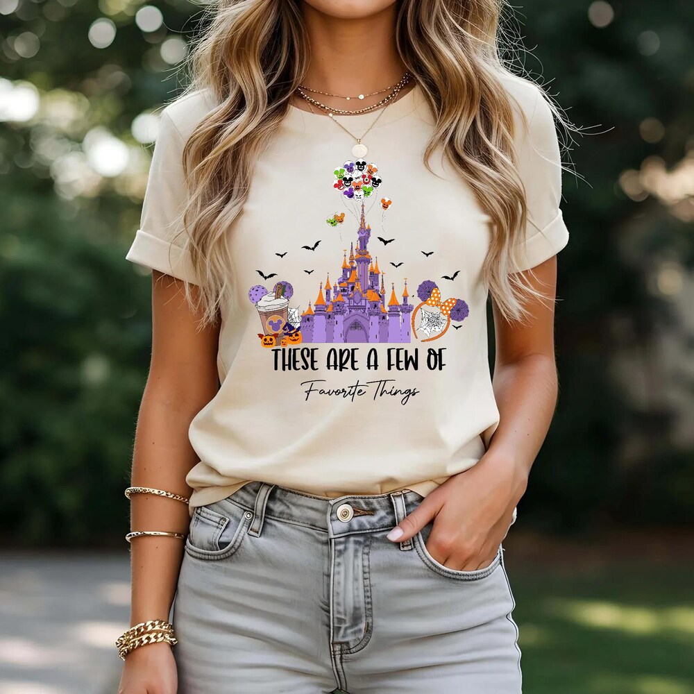 Halloween Disney Castle Shirt, Women Halloween Shirt, Halloween Kids Shirt, Halloween Disneyland Shirts, Halloween Shirt, Halloween Gifts Teesummer
