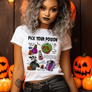 Pick Your Poison Halloween Shirt,Disney Villain Shirt, Villain Poison Shirt, Emperors New Groove Shirt, Disney Halloween Shirt