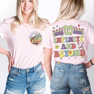 Vintage Toy Story To Infinity And Beyond Shirt, Toy Story Land Shirt, Disneyland Shirt, Disney Family Shirt, Disney Tee, Disney Kids Shirt