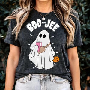 Halloween Ghost Shirt, Boo Jee Shirt, Boo Shirt, Spooky Ghost Shirt, Spooky Season Shirt, Spooky Vibes Shirt, Halloween Gifts