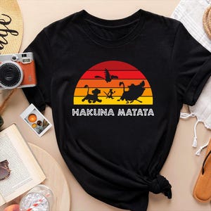 Animal Kingdom T-Shirts, Gift For Disney T-shirt, Disney Hakuna Matata Shirt, Retro Lion King Shirt, Disney Trip Shirt, Disney Vacation