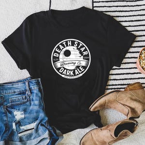 Death Star Dark Ale Star Wars Shirt, Disney Galaxy&#39;s Edge Shirt, Disney Dad Shirt, Star Wars shirt, Disney Beer Shirt