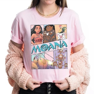 Disney Moana Vintage Shirt, Moana Prinzessin Hei Hei und Pua Blumen T-Shirt, Disneyland Comfort Colors T-Shirt, Magic Kingdom, Disney Trip Tee