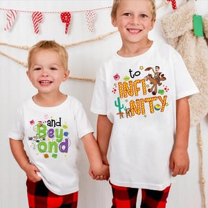 Toy Story Shirt, To Infinity And Beyond Shirt, Toy Story Couple Shirt, Kids Matching Shirt, Toy Story Fan Shirt, Disney Trip Shirt, Disney