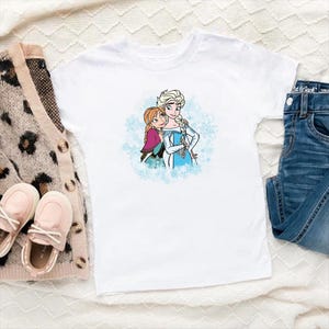 Disney Princess Elsa T-Shirt, Frozen Elsa Anna Shirt, Frozen Top, Disney Princess Elsa Shirt, Frozen Magic kingdom shirt, Disney Trip shirt