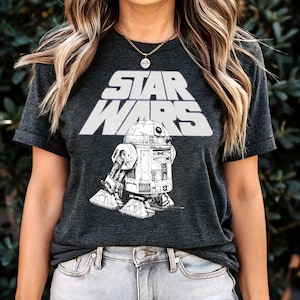 Retro Star Wars R2-D2 Vintage Shirt, Star Wars Shirt, Star Wars A New Hope Faded, Disneyworld shirt, Disney Star Wars Shirt
