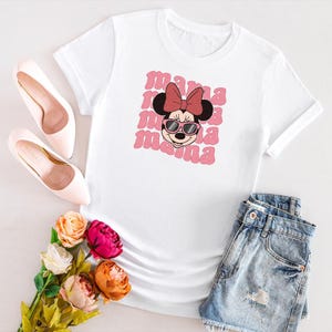 Disney Minnie Mama Shirt, Minnie Shirt, Disney Mother&#39;s Day Gift, Disney Woman shirt, Happy Mother&#39;s Day, Disney Gift, Disney Vacation