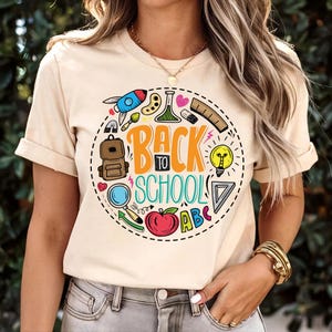 Zurück in der Schule Shirt, Erster Schultag Shirt, Hallo Schule Shirt, Erste Klasse Shirt, Kindergärtnerin, Lehrer Wertschätzung