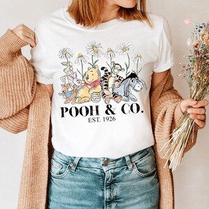 Vintage Pooh And Co Est 1926 Shirt, Winnie The Pooh Shirt, Family Vacation Tee, Bear And Friends Tee, Disney Trip Vacation, Disney Shirt