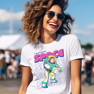 Vintage Buzz Lightyear I Need Some Space Shirt, Buzz Lightyear Shirt, Toy Story Shirt, Disneyland Shirts, Disney Pixar Shirt