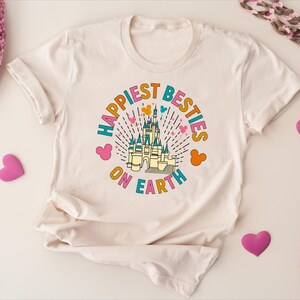 Happiest Besties on Earth Shirt, Disney Besties T-Shirt, Disney Balloon Shirt, Disney Group Shirt, Disney Best Friends, Theme Park Shirt
