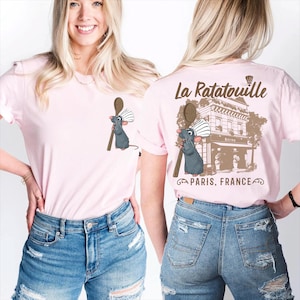 Disney Ratatouille T-Shirt, Little Chef Remy Shirt, Ratatouille Paris France Shirt, Pixar Ratatouille Tee, Disneyworld Mouse Chef Shirt