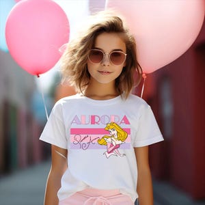 Disney Princess  Shirts, Princess Signature Disney Shirt, Girls Disney Princess Shirt, Disneyland Shirt, Disney World Shirt