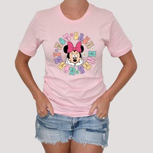 Disney Mama Mommy Mom Bruh Shirt, Disney Family Trip Shirt, Disney Mothers Day Shirt, Minnie Mom Shirt, Loved Mom Shirt, Retro Disney Shirt