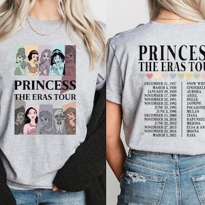 Princess The Eras Tour Shirt, Princess Tour Shirt, Retro Disney Shirt, Disney Princess Shirt, Princess Eras Tour Shirt, Disney Girls Trip