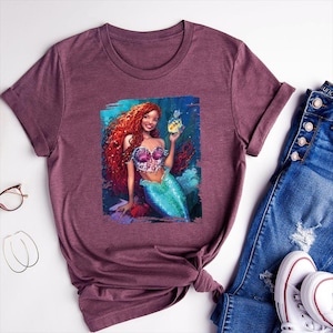 Under The Sea The Little Mermaid Ariel Shirt, Princess Ariel Shirt, Ariel T-shirt, Ariel Mermaid Shirt, Disneyland Trip Shirt