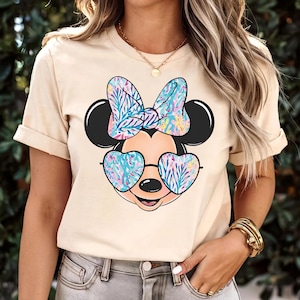 Camiseta de Minnie Mouse de Disney, Camiseta de viaje de Minnie Mouse, Camiseta de Minnie, Regalos de Minnie Mouse, Camiseta de verano de Disney, Camiseta de Disney para niñas, Camisetas de Disney