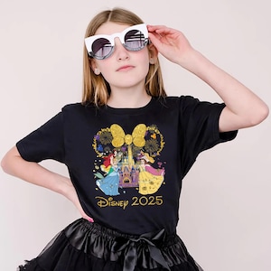 Disney Princess Shirt, Watercolor Princess Shirt, Disney Trip T-Shirt, Disney Princess, Disneyworld Princess Gift, Disney Girl Trip