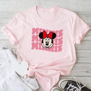 Camiseta Minnie Mouse, Camiseta Viagem Disney, Camiseta Bonita Disney World, Camiseta Minnie Head, Camiseta Magic Kingdom, Camiseta Disneylândia, Camiseta Feminina Disney