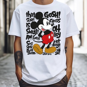 Disney Mickey Mouse Cool Guy Shirt, Mickey Mouse and Friends, Disneyland Family Matching Shirt, Magic Kingdom T-Shirt, WDW shirt