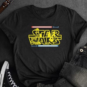 Star Wars Lightsaber Shirt, May the Fourth, Light Galaxy's Edge Trip Unisex T-shirt, Star Wars Day, Disneyland Shirt, Lightsaber Star Wars