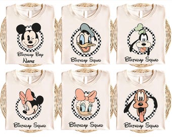 Disney Birthday Boy Shirt, Disney Birthday Squad shirt, Disney Mickey Boy Birthday Shirt, Mickey Birthday Shirt, Disney Birthday Trip Tee
