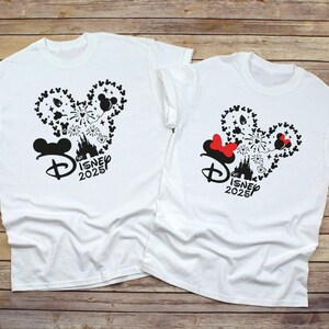 Disney 2025 Family Vacation Shirts, Disney Castle 2025 Shirts, Custom Disney Family Matching T-shirts, Disney Family 2025, Disney Trip Tee