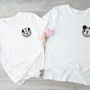 Retro Disney Pocket Size Print Shirts, Mickey Checkered Shirt,Retro Disney Shirts, Disney Shirts Women, Disney Family Shirts, Minnie Mouse
