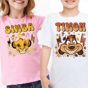 Simba Shirt, Timon Shirt, Lion King Disney Shirt, Boys Disney Shirt, Simba Birthday Shirt, Animal Kingdom Shirt, Disney World Shirt, Disney
