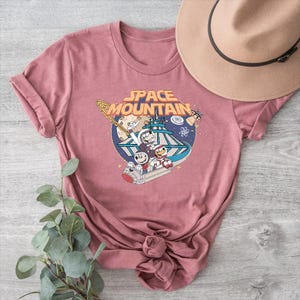Space Mountain Shirt, Magic Kingdom T-Shirt, Mouse And Friends Space Sweatshirt, Disney Tee, Vintage Disney Shirt,Vintage Space Mountain Tee