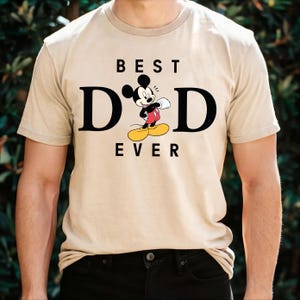 Mickey Mouse Best Dad Ever Shirt, Disney Dad Shirt, Father's Day Shirt, Disney Dad Shirt, Mickey Dad Shirt