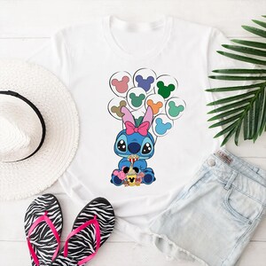 Disney Stitch Shirts, Disney Snacks Shirt, Disney Movie Shirt, Disney Stitch Movie Shirt, Disney Gift, Mickey Balloon