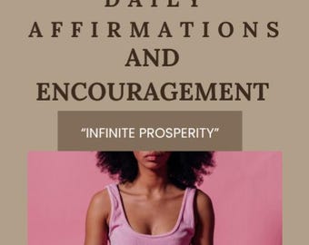Daily Affirmations and Encouragement 30-Day Guide